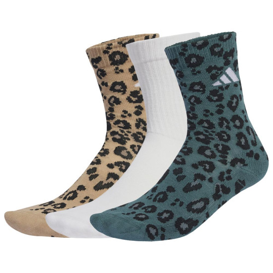 Adidas Κάλτσες Leopard Print 3 pairs